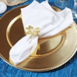 Gold chargers