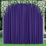 PURPLE DRAPES