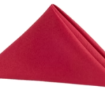 Red napkins