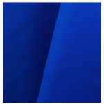 Royal blue drapes
