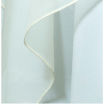 White sheer drapes