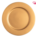 plain gold chargers